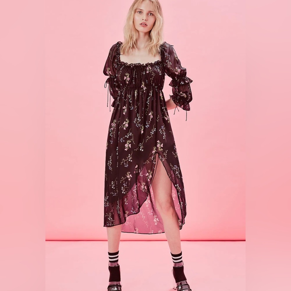 For Love and Lemons Silk Nicola Dress LAST CHANCE!